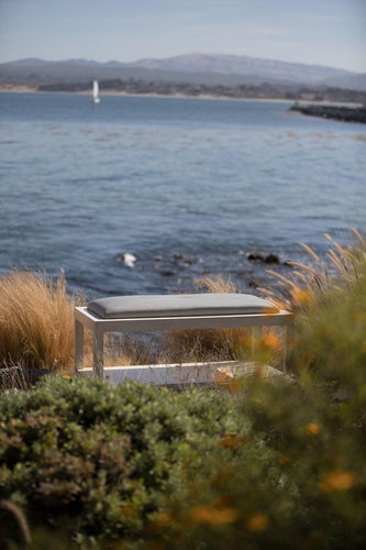 Ashley Yeates Collection  Sea to Sierra Modern Hepburn Landon Ottoman Sustainable Dual Coffee Table Reversable