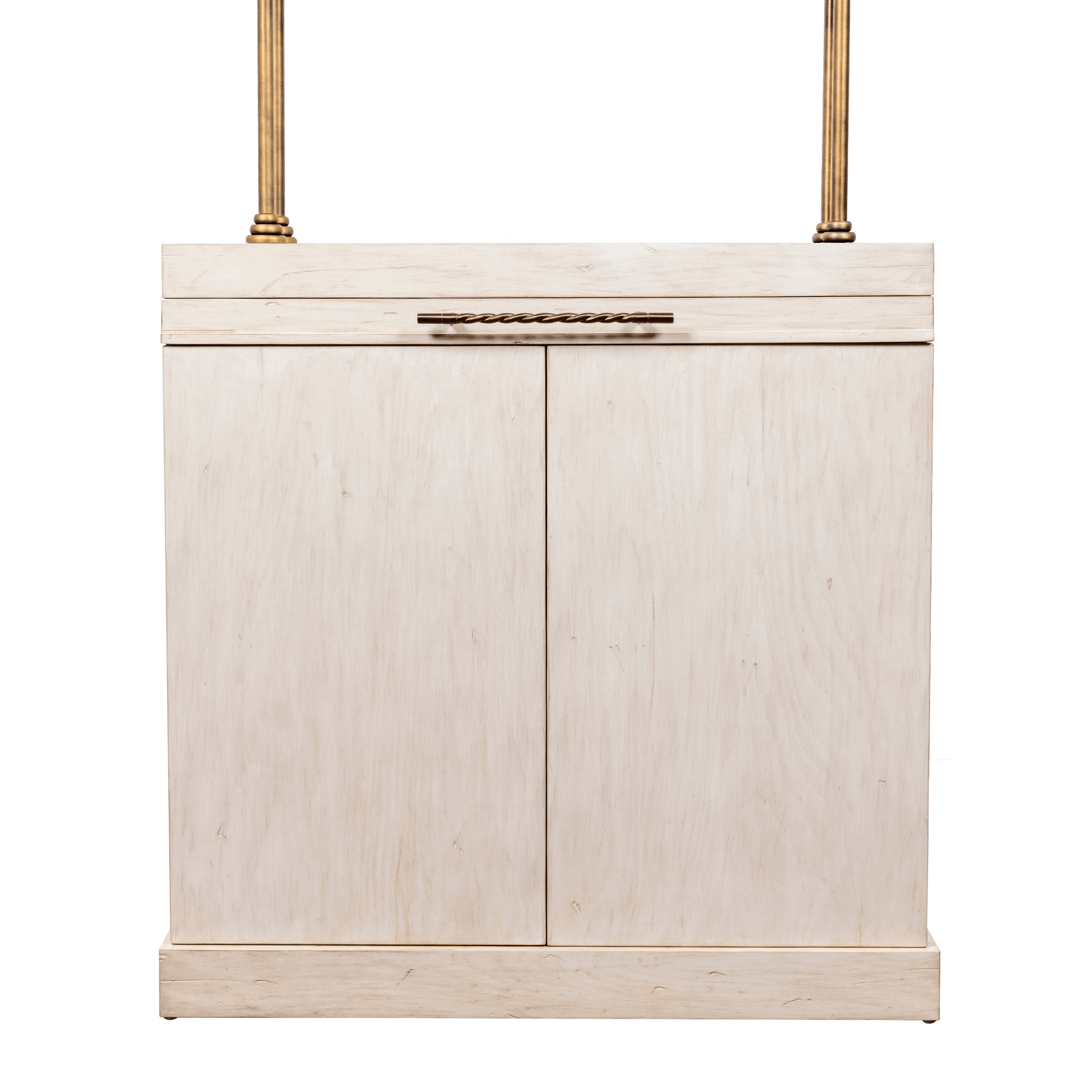 Ashley Yeates, renowned interior designer and sustainable leader, presenting the signature designed Fred Bar, an eco-friendly piece that embodies modern elegance and sustainability in home decor