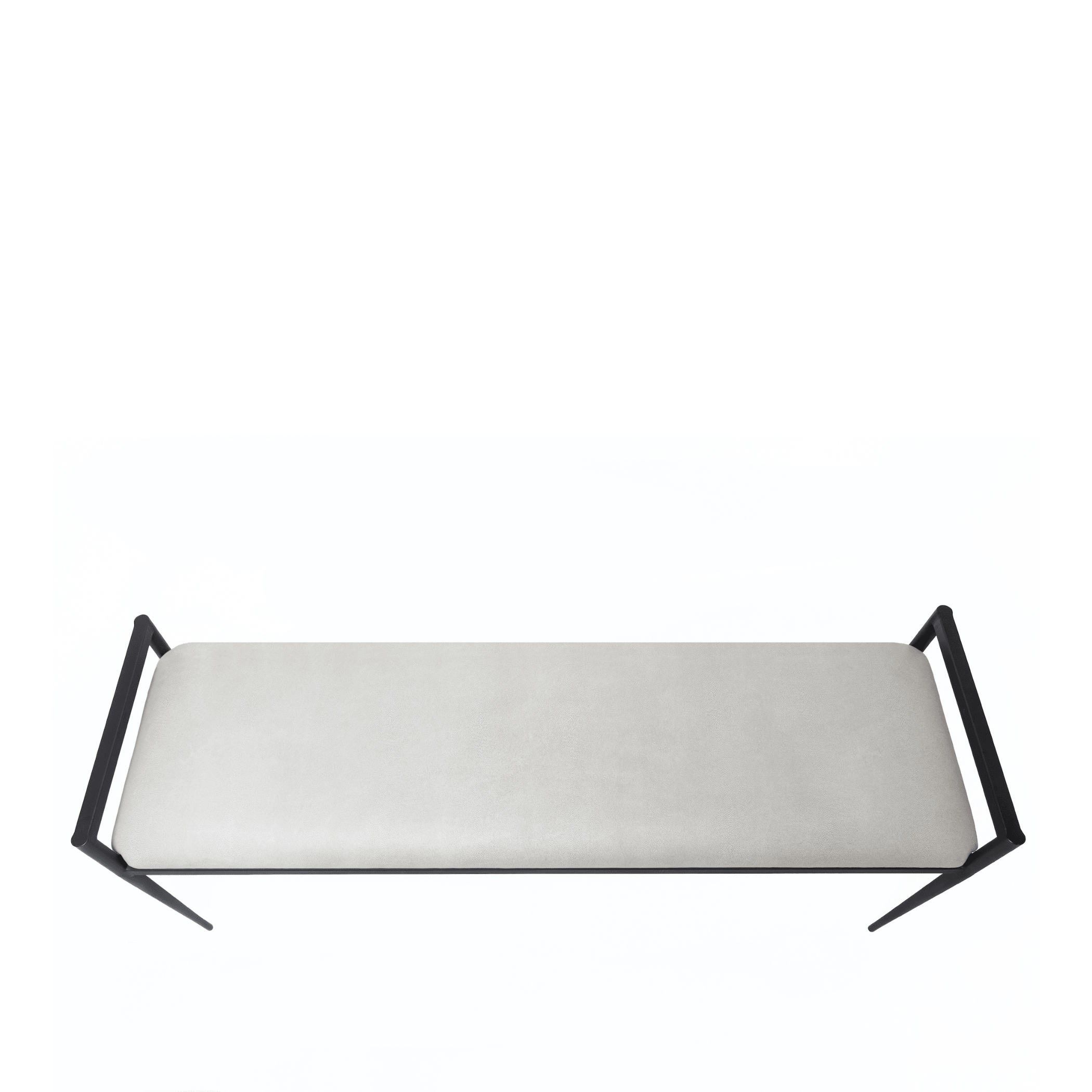 Ashley Yeates, renowned interior designer and sustainable leader, presenting the Kirk Bench, a signature design that combines elegance with eco-friendly materials for a sustainable living space