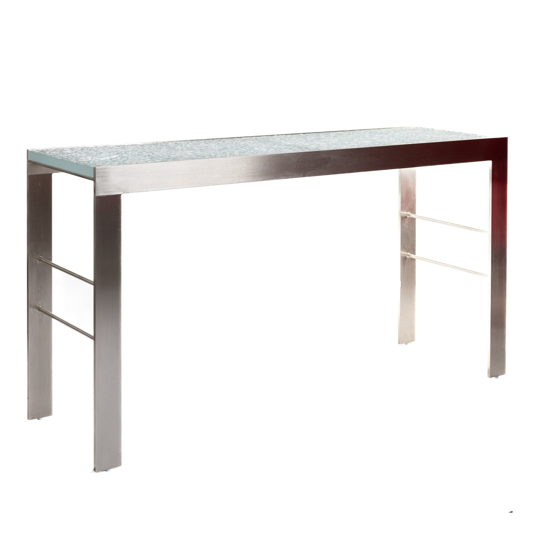 Clift Glass Top Console - Ashley Yeates{Sustainability}