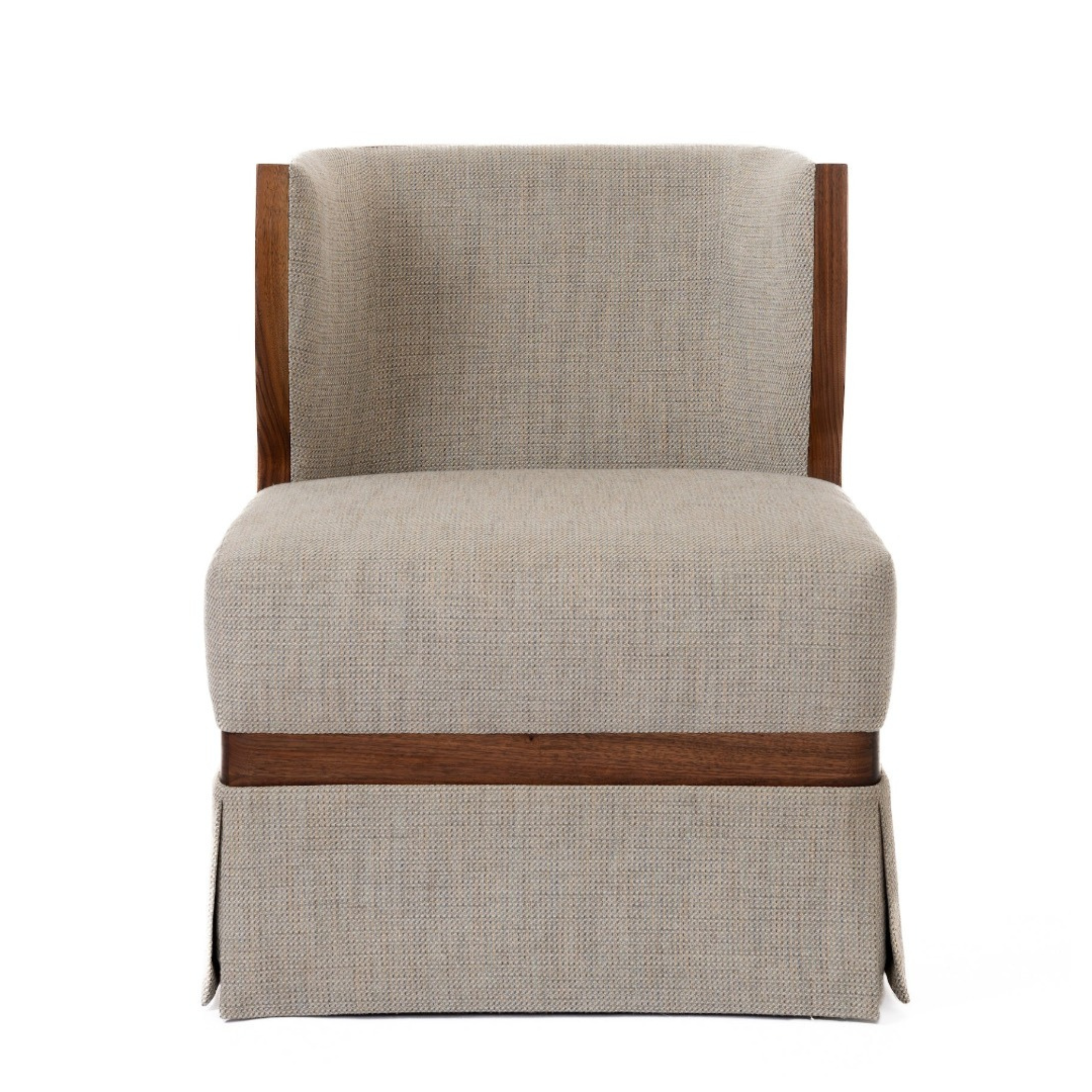 Heston Skirted Swivel Chair - Ashley Yeates{Sustainability}