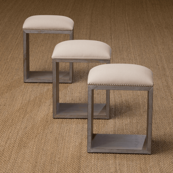 Ashley Yeates, renowned interior designer and sustainable leader, presenting the Ivan Stools, a signature design that emphasizes eco-friendly materials and modern aesthetics for sustainable living