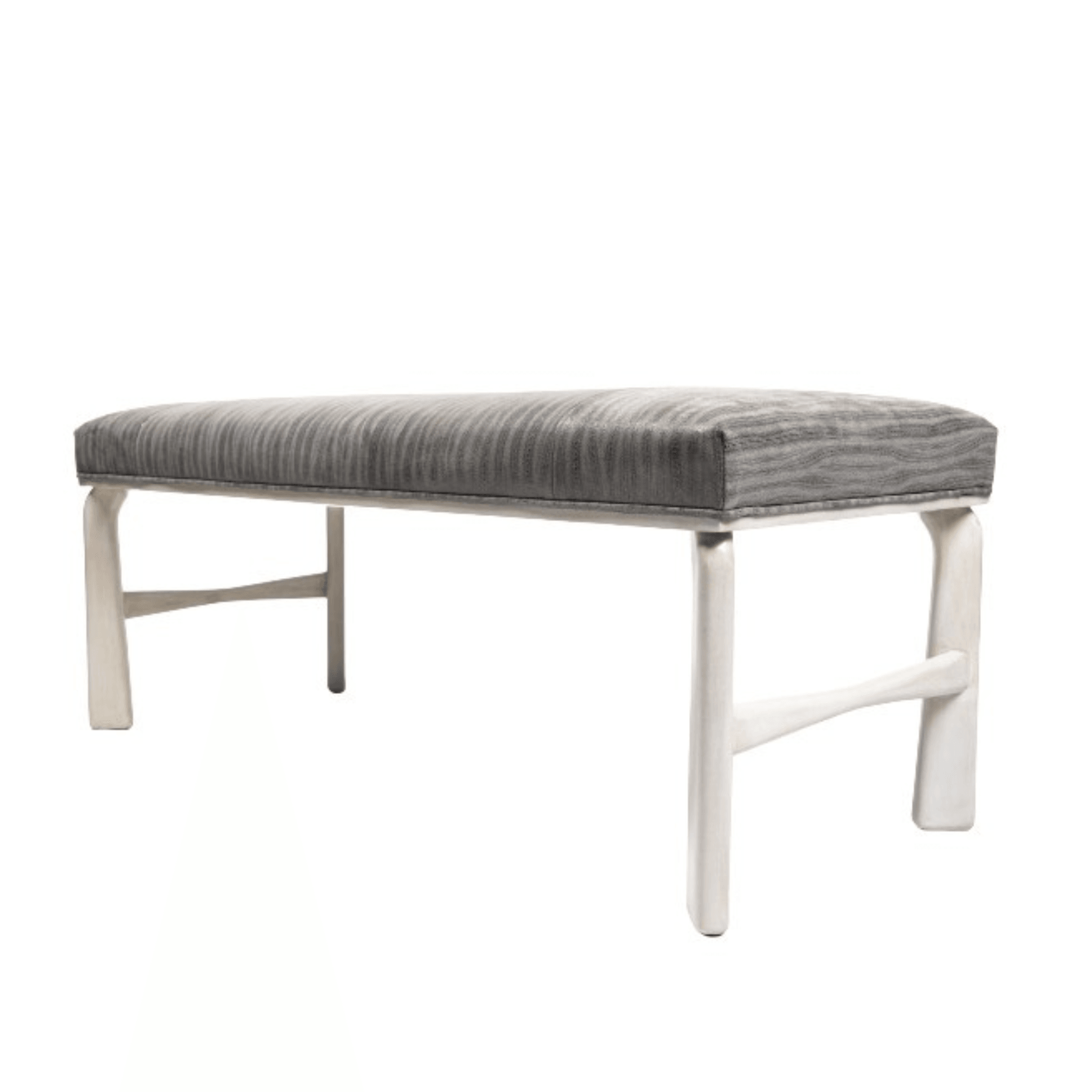 Ashley Yeates, renowned interior designer and sustainable leader, presenting the Astin Bench, a signature piece that combines modern aesthetics with eco-friendly materials, promoting sustainable living in contemporary interiors